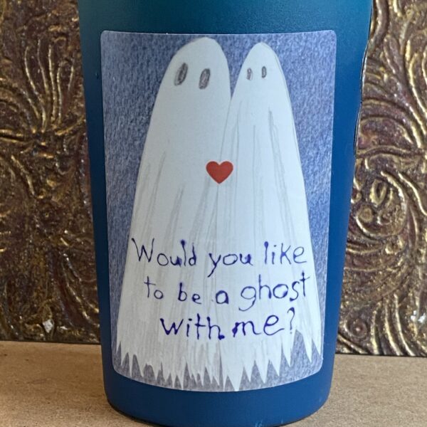 Would You Be a Ghost With Me sticker